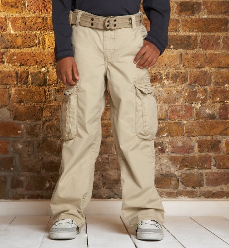 Pure Cotton Twill Cargo Trousers