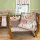 Step By Step Jungle Friends 4 Piece Crib Set, Pink (Baby Product)