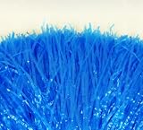 1 X NEW LARGE POM POM POMS BLUE - CHEERLEADER