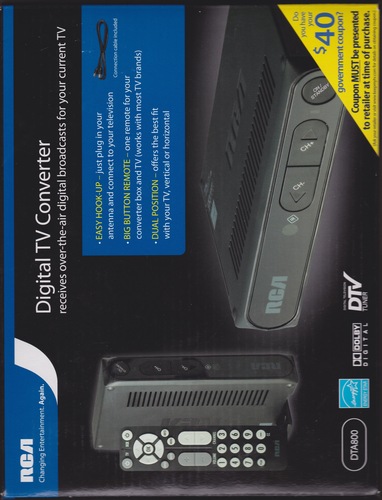 Amazon.com: RCA DTA800 Digital to Analog TV Converter Box: Electronics