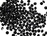 5.5mm Black Acrylic Diamond Confetti - Bag of 2000