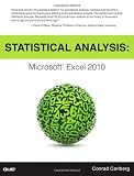 Statistical Analysis: Microsoft Excel 2010