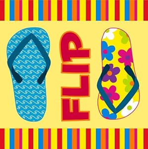 Flip Flops Cocktail Napkins