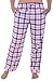 Del Rossa Women's Flannel Pajama Pants, Long Cotton Pj Bottoms
