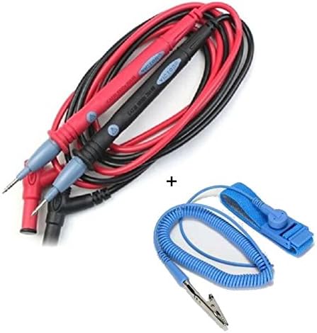 Universal Multimeter Prober Wire + ESD Antistatic Wrist Band