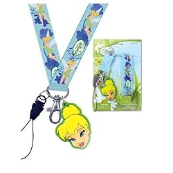 Tinker Bell Lanyard with Dangle