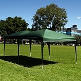 10 x 20 EZ POP UP GREEN Canopy New Gazebo NO Sidewalls