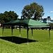 10 x 20 Pop-up GREEN Canopy w/ 6 Side Walls EZ to set up