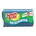 Scotch-Brite No Scratch Scrub Sponge 9-pk. - Apple Green