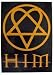 H.I.M~ H.I.M. Postcard~ Heartagram~ Rare Authentic Postcard!!~ Approx 4