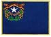Nevada State Flag Embroidered Patch Iron-On NV Emblem