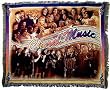 Choral Music Throw Blanket