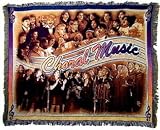 Choral Music Throw Blanket