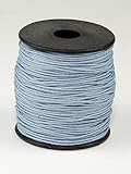 Waxed Cotton Cord 80 Meters Light Blue 1mm