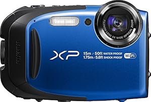 Fujifilm FinePix XP80 Waterproof Digital Camera with 2.7-Inch LCD (Blue)