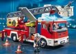 Playmobil - 4820 - Figurine - Camion de Pompiers - Grande Échelle