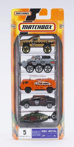 Imagen 4 de Matchbox C1817 - Juego de 5 coches [versión en inglés]
