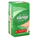 Always Ultra Thin Maximum Protection with Flexi-Wings, 24-Count Packages (Pack of 2)
