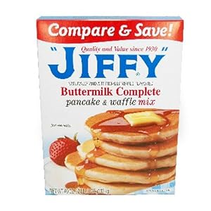 40 Amazon.com: with pancakes  make Pancake how 6 Buttermilk  Mix  to jiffy oz. and Jiffy Waffle mix Complete