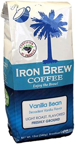 Iron Brew Coffee Vanilla Bean Ground Coffee, 12 Oz.