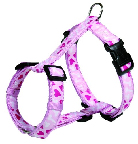 Trixie 15998 Modern Art Rose Heart H-Geschirr, S-M: 40-65 cm/20 mm Preisvergleich