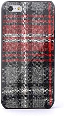 Tribeca Gear Fabric Retail Packaging Red for Iphone and Samsung Galaxy (iPhone 5c black)