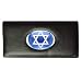 Long Wallet of Jew Round Blue Jewish Star of David Hanukkah