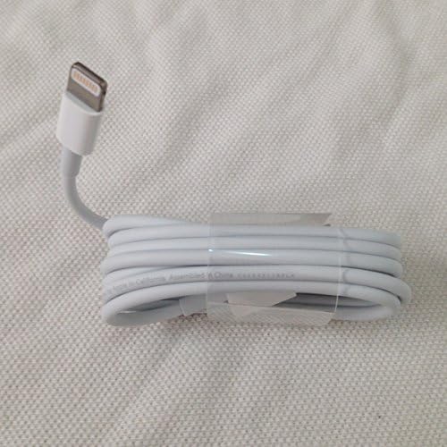 100% Apple Genuine Lot of 2x 2pc OEM Original Iphone 5 Lightning USB Cable 3 Foot, Charge Iphone 5, Iphone 5s, Iphone 5c, Ipad Air and All Newer Generation Apple Products