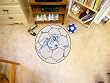 Jackson State Tigers 29" Round Soccer Ball Floor Mat (Rug)