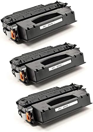 Office Station @ Compatible Q5949X / Q7553X Toner Cartridge for HP laserJet 1320N 3390 M2727nf P2014 P2015 (3 Pack)