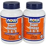 Now Foods, Super Omega 3-6-9 1200 mg