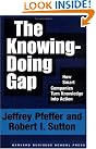 The Knowing-Doing Gap...