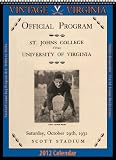 Virginia Cavaliers 2012 Vintage Football Calendar