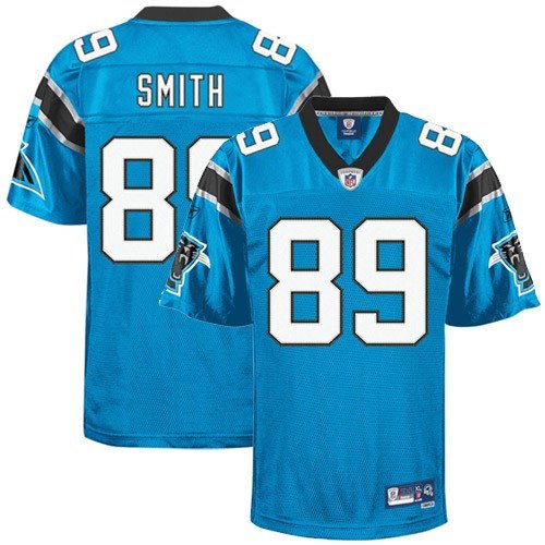 Reebok Carolina Panthers Steve Smith Premier Alternate Jersey Large