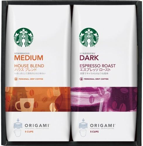 Starbucks origami personal drip coffee gift SB-15
