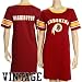 Reebok Washington Redskins Ladies Burgundy Gridiron Nightshirt