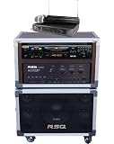 RSQ J Box Portable Karaoke System Wireless Microphone MP3 G