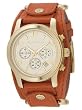 MICHAEL KORS - Leather Chrono Go-Go Watch - MK2157