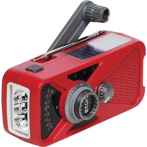 ETON American Red Cross FR-X2 Hand Turbine NOAA AM/FM Weather Alert Radio
