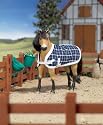 Gee Gee Friends - Play Set-Fence & Palomino Stallion