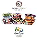 International Charms Flag Bracelet Paracord Survival Bracelet - Dog tag Bracelets (2) Pack