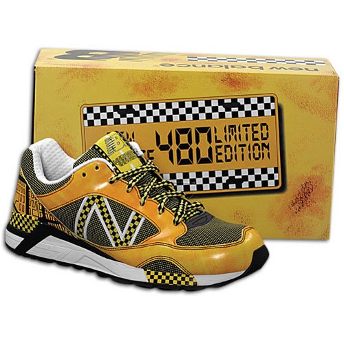 RARE New Balance 480 (MRE480TX) Taxi Limited Edition Sneakers 10 U.S. / 9.5 U.K. / 44 EUR