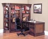 Parker House Furniture HUN-430, HUN-450, HUN-490, HUN-491 Huntington Bookcase Office Suite