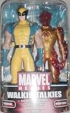 MGA Marvel Spiderman Walkie-Talkie Human Torch Wolverine