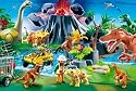 Schmidt Spiele 55442 - Playmobil, Dinowelt, 150 Teile Puzzle
