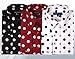 George's Men's 100% Cotton Big Polka Dot Pattern Shirt with French Cuff 16-16.