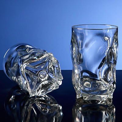 GET Enterprises inc L7 Styrene Acrylonitrile Clear Beverage Glass, 14 Ounce -- 24 per case.