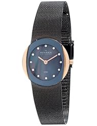Skagen Womens 589SRM Brown Mesh Watch