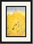Black Framed/Matted Print 17x23, Where Wealth Accumulates and Men Decay