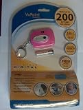 New-VuPoint DC-ST12NG-VP Key Chain Digital Camera (Hot Pink) - DC-ST12HP-VP